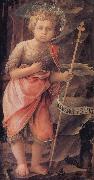 Fra Filippo Lippi Details of The Adoration of the Infant Jesus oil painting